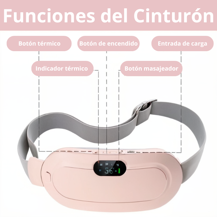 Cinturón Térmico y Masajeador